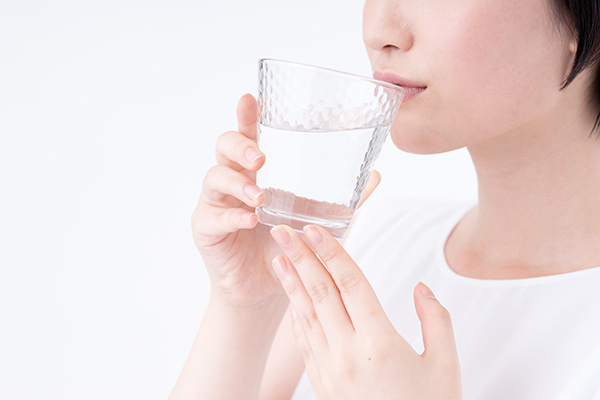 そのままの水やぬるま湯、お茶に！